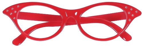 50er Jahre Brille Sekretärin