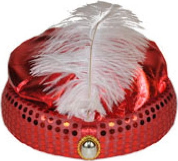 Turban mit Feder – Dreikönigstag
