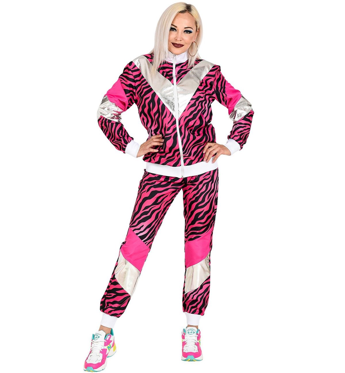 80er Jahre Trainingsanzug Animal Print