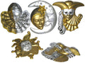 Venezianischer Maskenball Wanddekoration