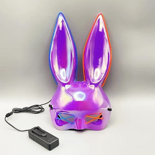 LED Bunny Maske – Hasenmaske für Halloween