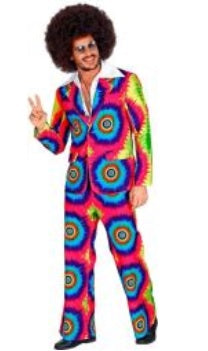 70er Jahre Anzug – Peace Hippie Anzug