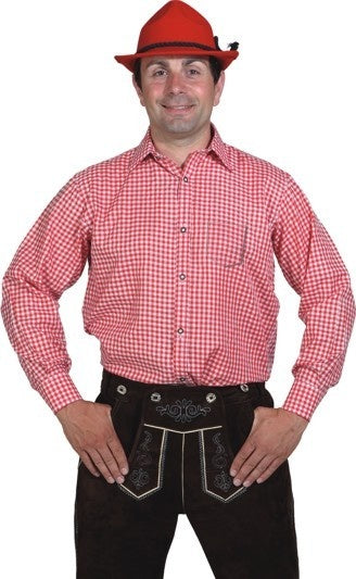 Trachtenhemd kariert – Wiesn Herrenhemd