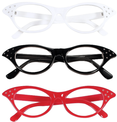 50er Jahre Brille Sekretärin