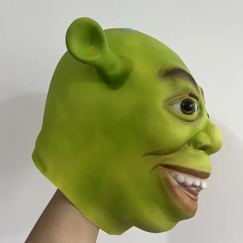Shrek Maske aus Latex – Oger Maske