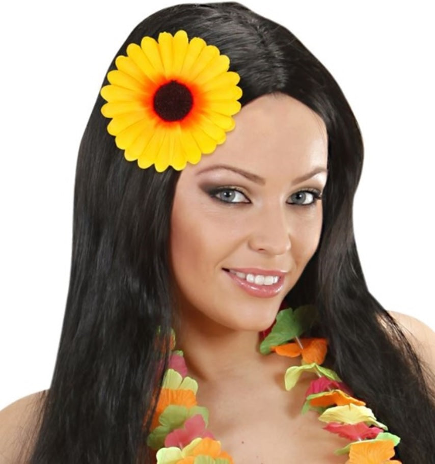 Sonnenblume Haarclip – Hippie Haarschmuck