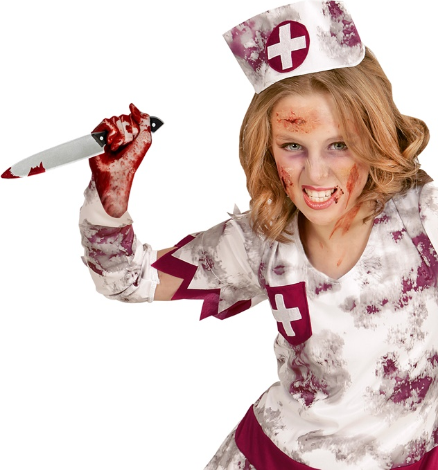 Küchenmesser mit Blut – Halloween Messer