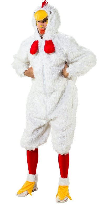 Huhn Kostüm Erwachsene – Hahn Tierkostüm