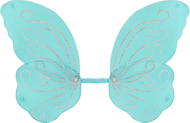 Grosse Feenflügel mit Glitzer