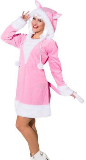 Pink Panther Kostüm Damen – Katzen Lady