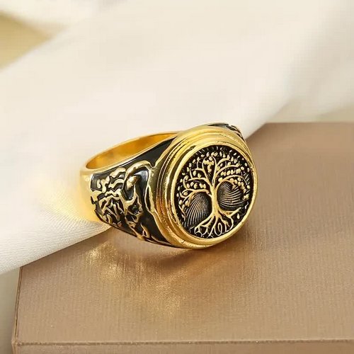 Fingerring Baum des Lebens – Keltischer Ring