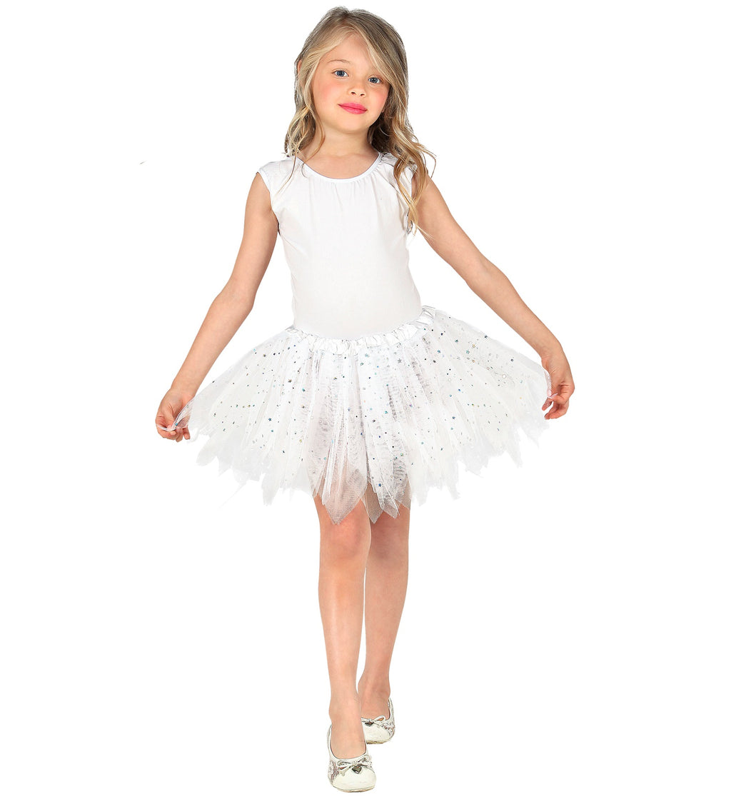 Petticoat mit Glitzer für Kinder – Engel Tutu