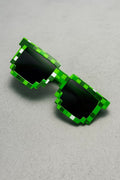 Pixel Gamer Brille – inspiriert von Minecraft