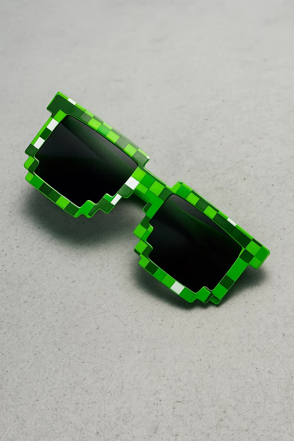 Pixel Gamer Brille – inspiriert von Minecraft