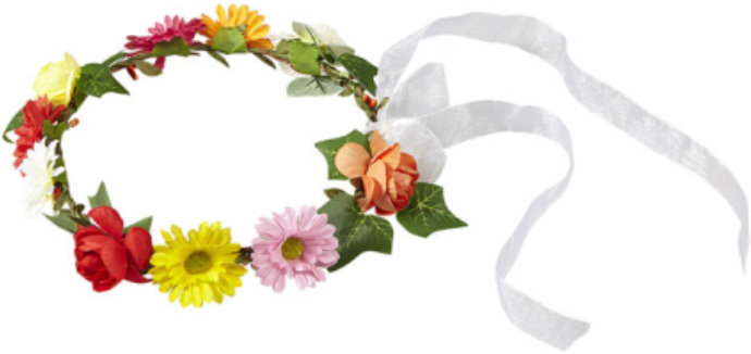 Blumen Haarschmuck – Blumenmädchen und Alpabzug