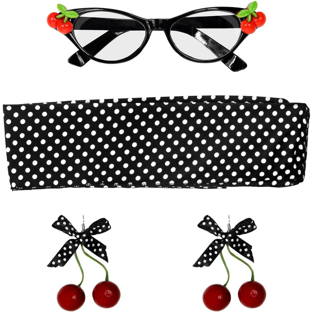 50er Jahre Brille – Rock n Roll Cat Eye Brille