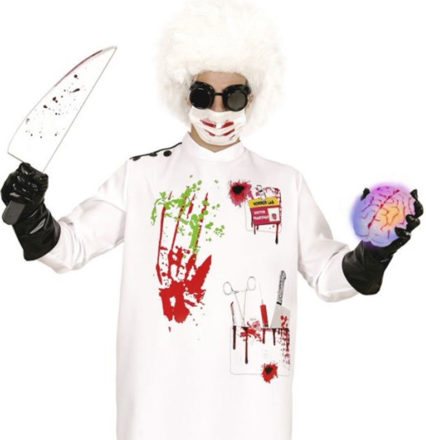 Leuchtendes Gehirn – Halloween Deko