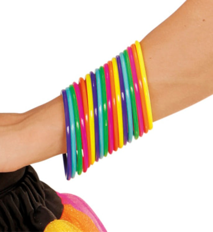 70er 90er Armreifen im 18er-Pack