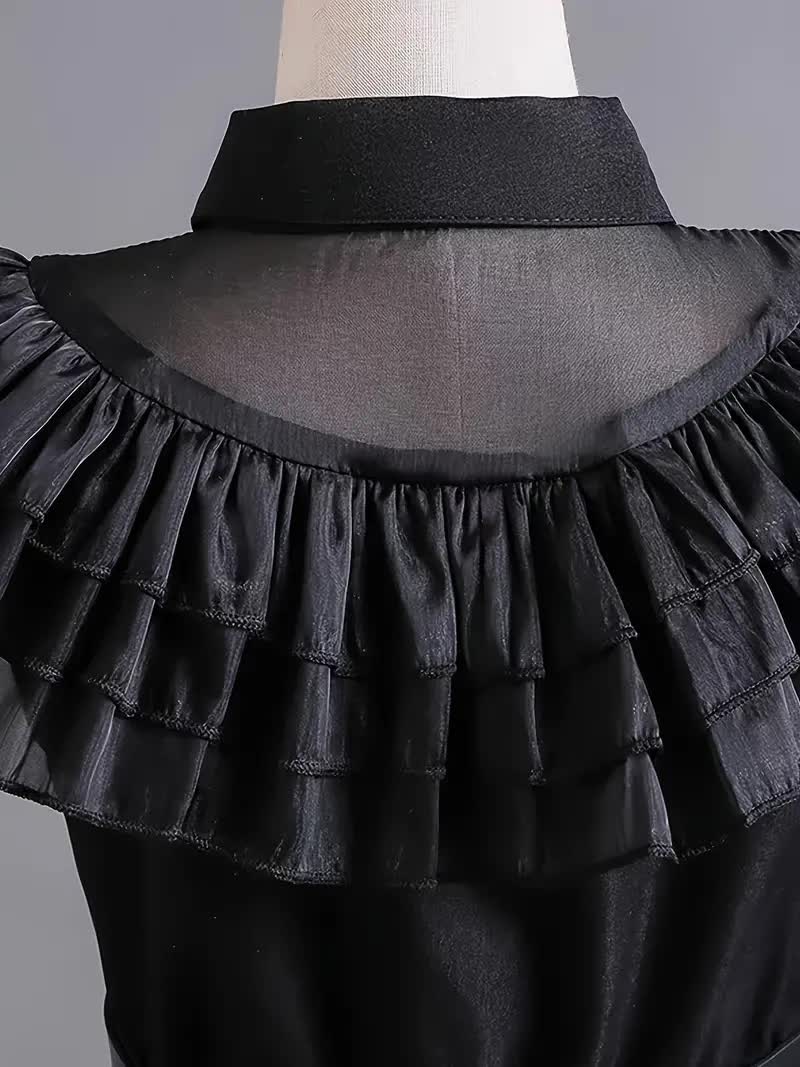 Wednesday Ballkleid für Mädchen – Addams Family