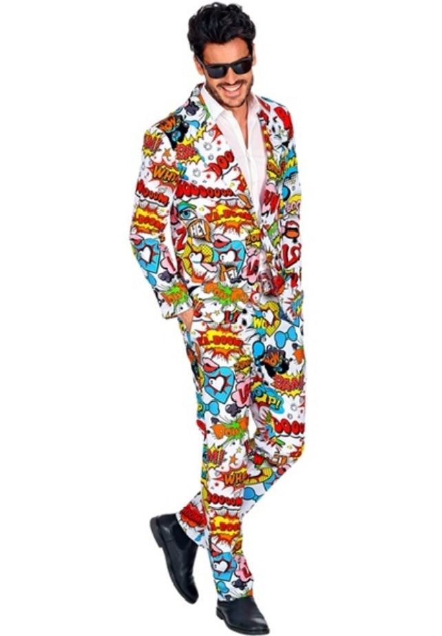 Comic Anzug – Pop Art Anzug