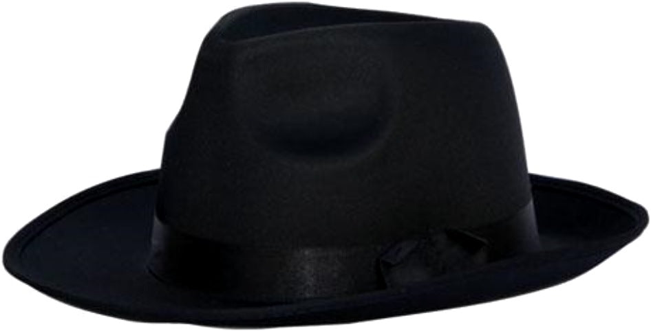 Blues Brothers Hut – Gangster Hut aus Satin