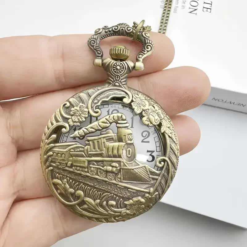 Eisenbahn Taschenuhr – Western Cowboy