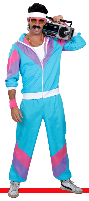 80er 90er Trainerhose – Retro
