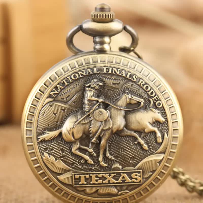 Western Taschenuhr – Texas Sheriff