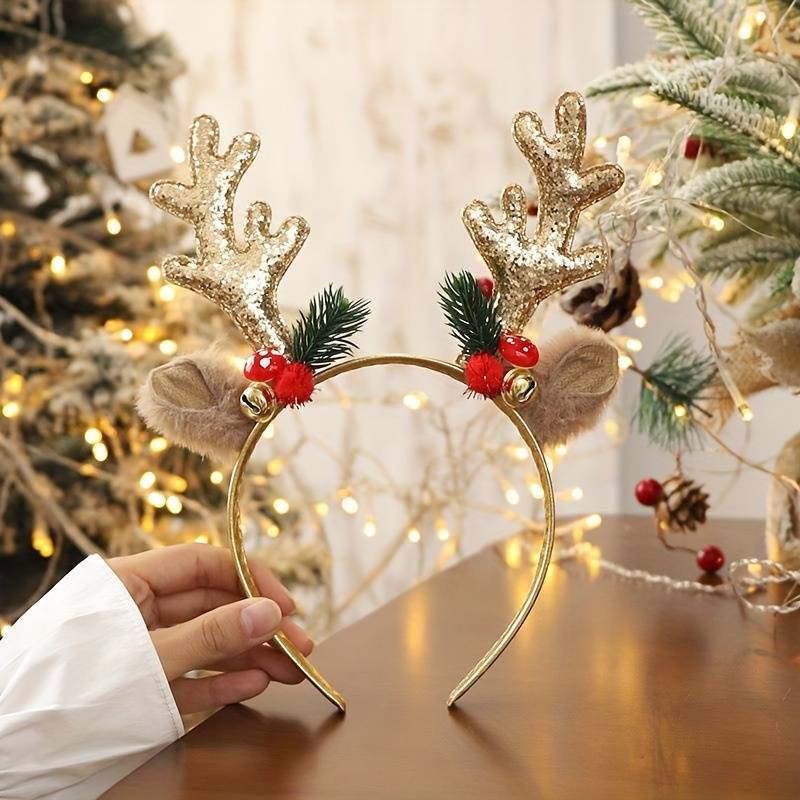 Weihnachtlicher Rentier Haarreif