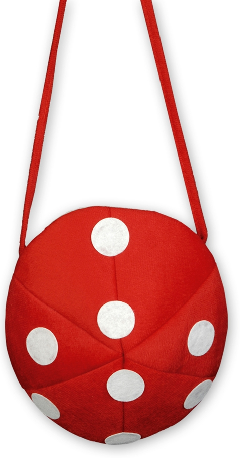 Tasche mit Tupfen – Rockabilly Handtasche