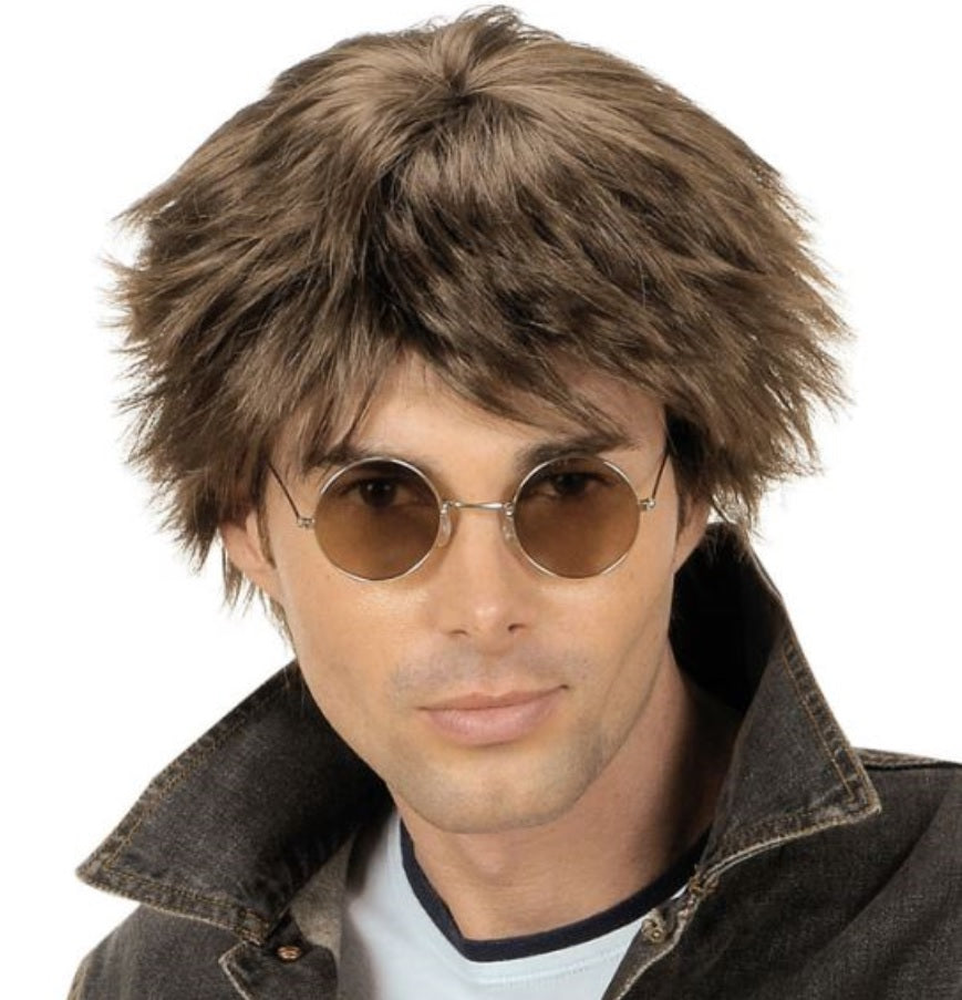 Rockstar Perücke im Rocker-Look