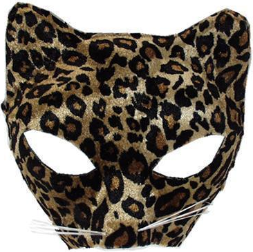 Leoparden Maske Erwachsene – Tiermaske