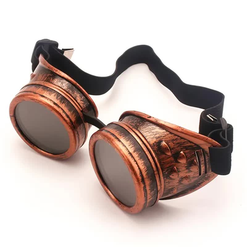 Steampunk Brille – Vintage Pilotenbrille