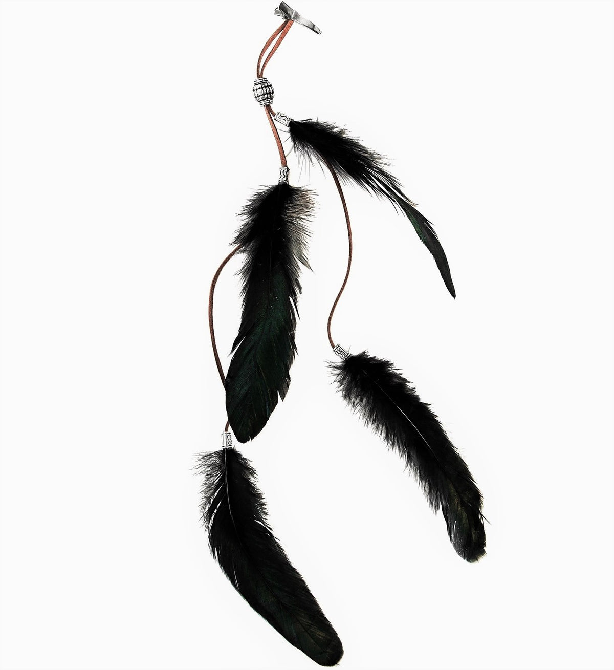 Federn Haarschmuck – Indianerin & Hippie