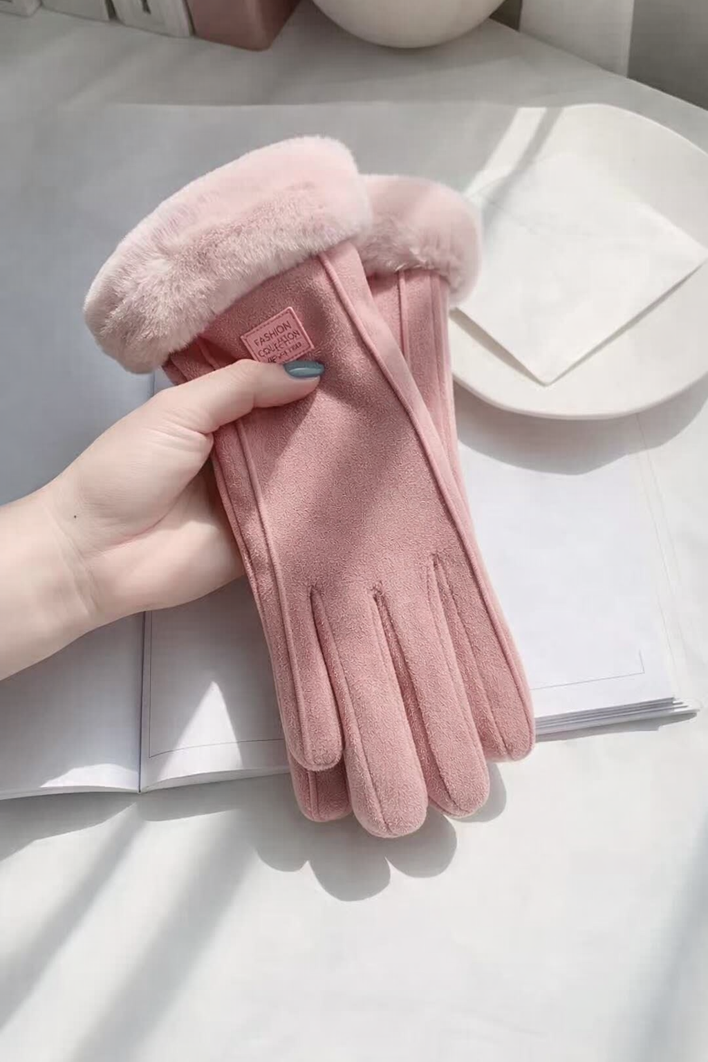 Weiche Handschuhe mit Fütterung