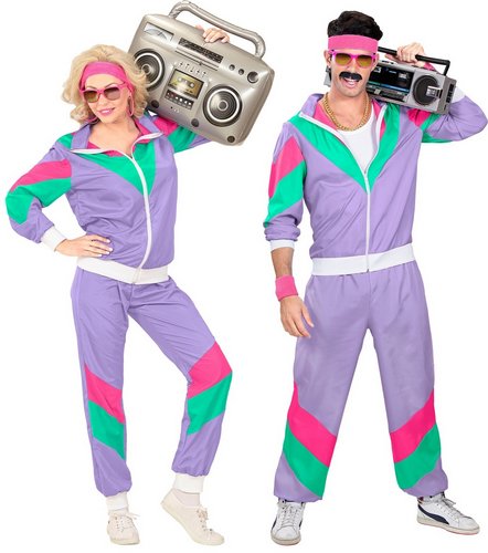 80er Trainingsanzug Retro für Damen und Herren