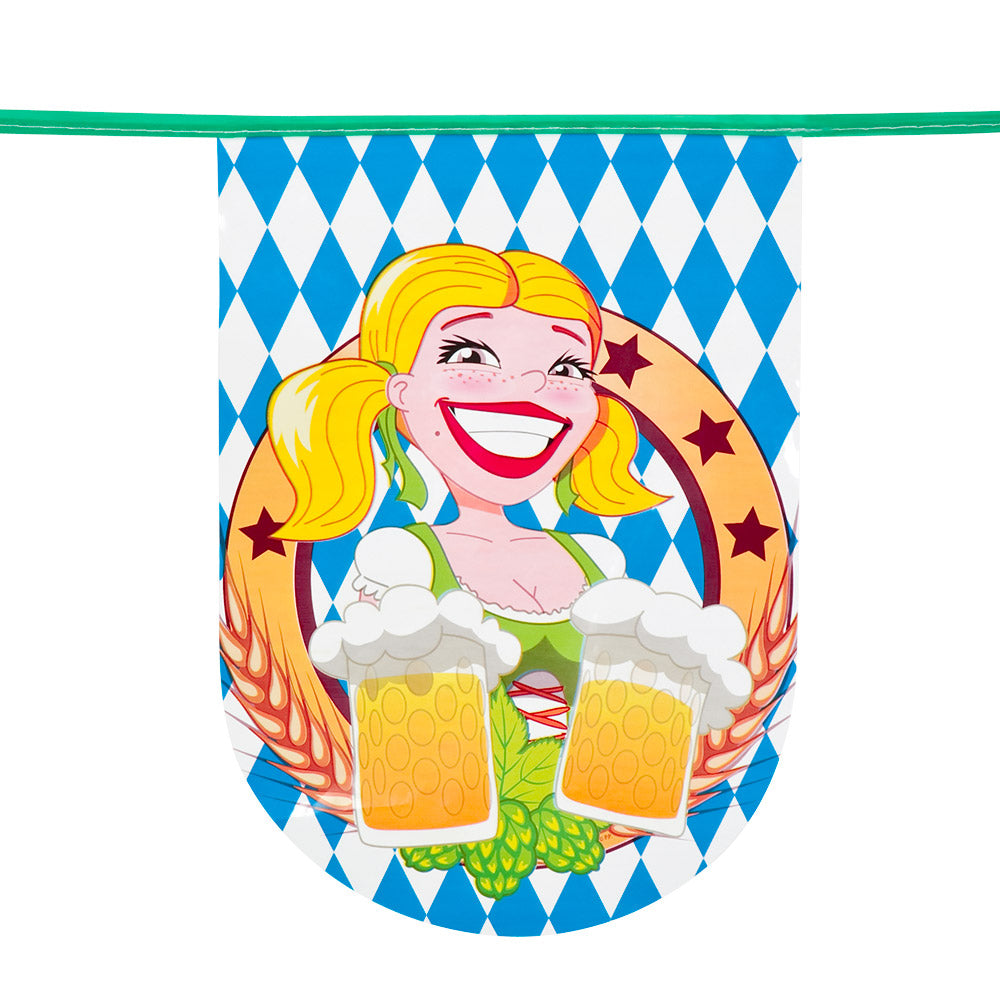 Oktoberfest Wimpelkette – Bayern Girlande
