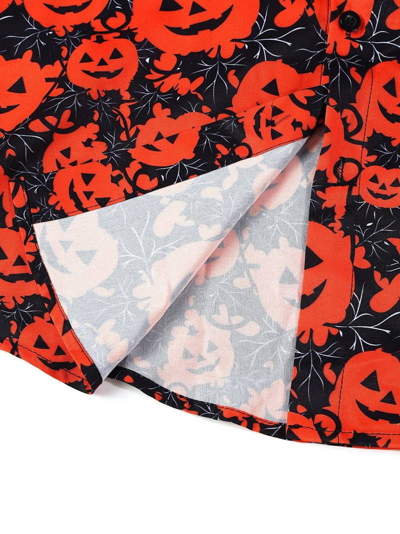 Kürbis-Hemd Halloween