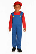 Super Mario Onesie Kinderkostüm