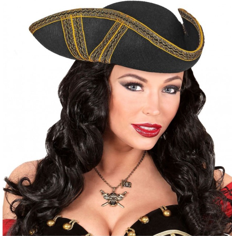 Venezianischer Dreispitz – Barock Piratenhut