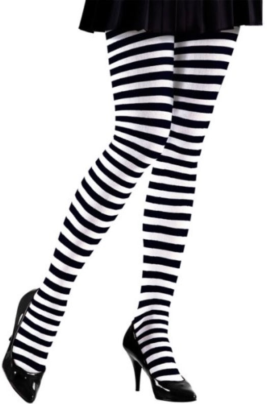 Ringelstrumpfhose, blickdicht