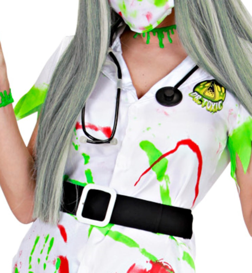 Zombie Krankenschwester mit Stethoskop