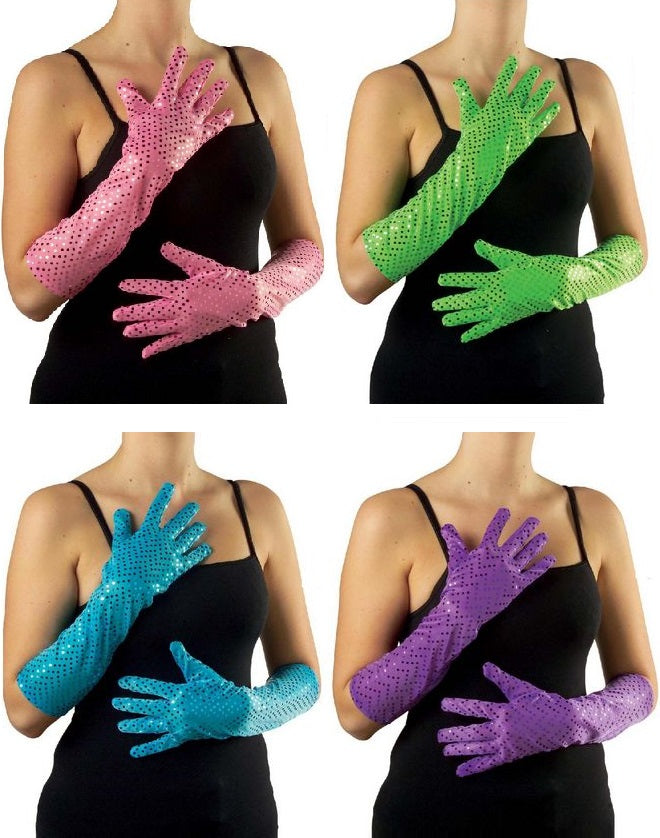 Pailletten Handschuhe – Glitzer