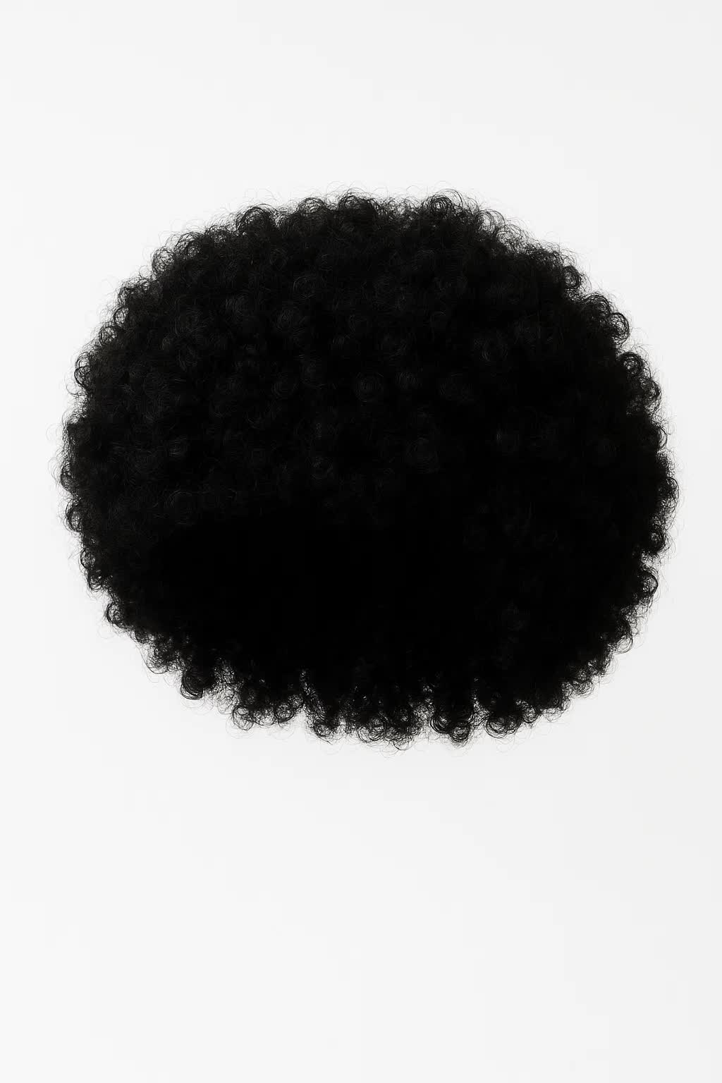 Afro Perücke mit Kraushaar