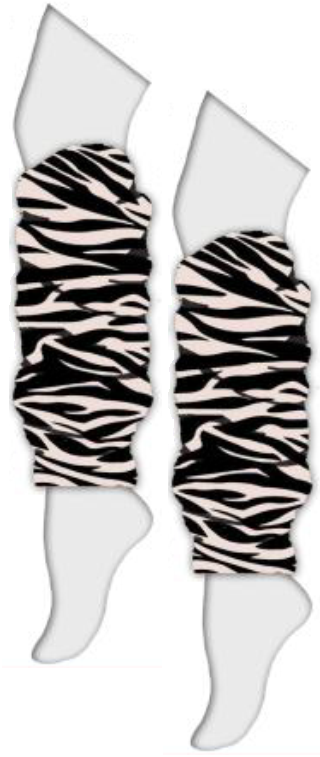 Beinstulpen Leopard – Animal Print Stulpen für Beine
