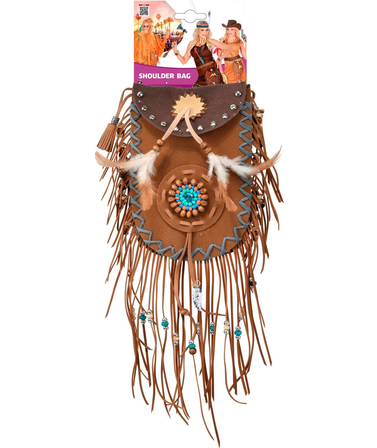Indianer Tasche mit Träger – Pocahontas
