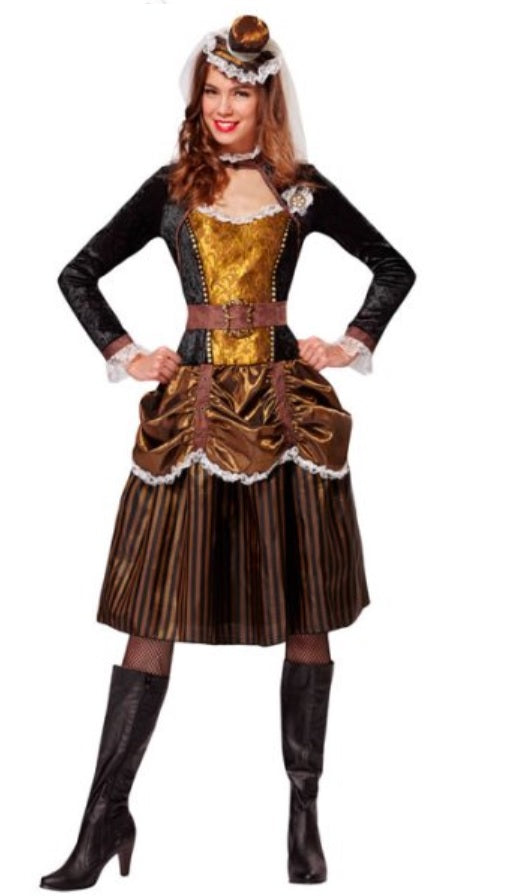 Can Can Kleid – Saloon & Steampunk