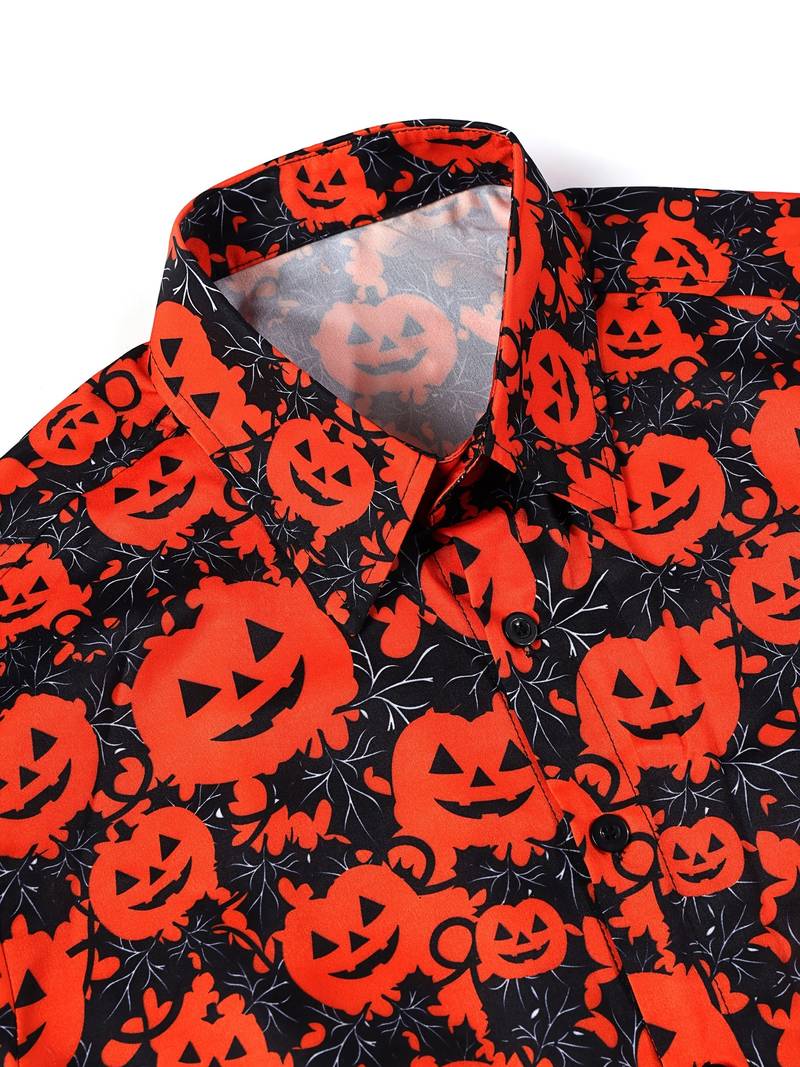 Kürbis-Hemd Halloween