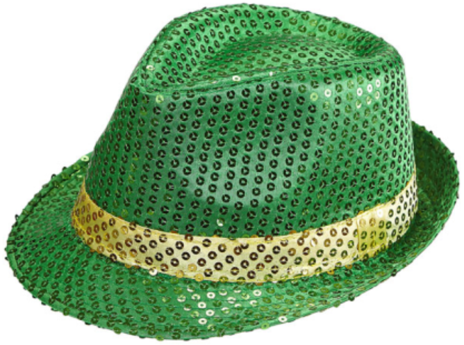 Pailletten Hut – St. Patricks Day