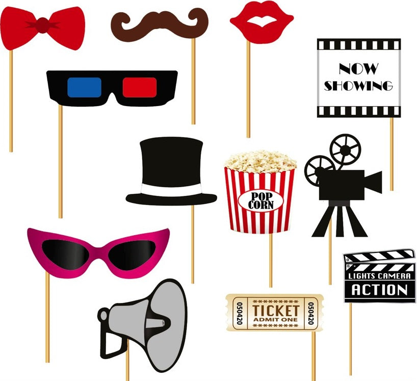 Hollywood Fotobox Set – Filmstar Photobooth